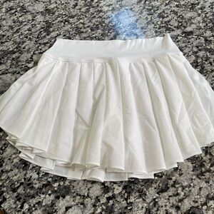 Offline White Pleated Athletic Skirt